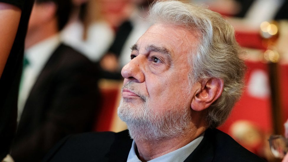 Retrato de Placido Domingo